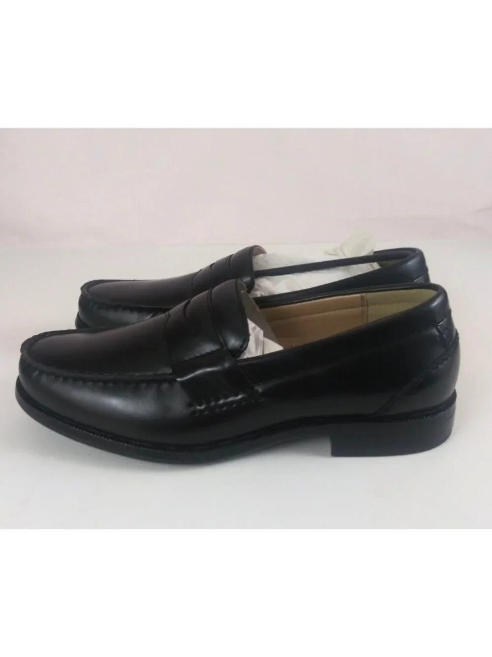 New Dockers Colleague Penny Loafer Men's Black Dress Shoes Size 7.5M